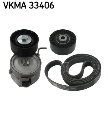 SKF VKMA 33406 V-ribbed belt set