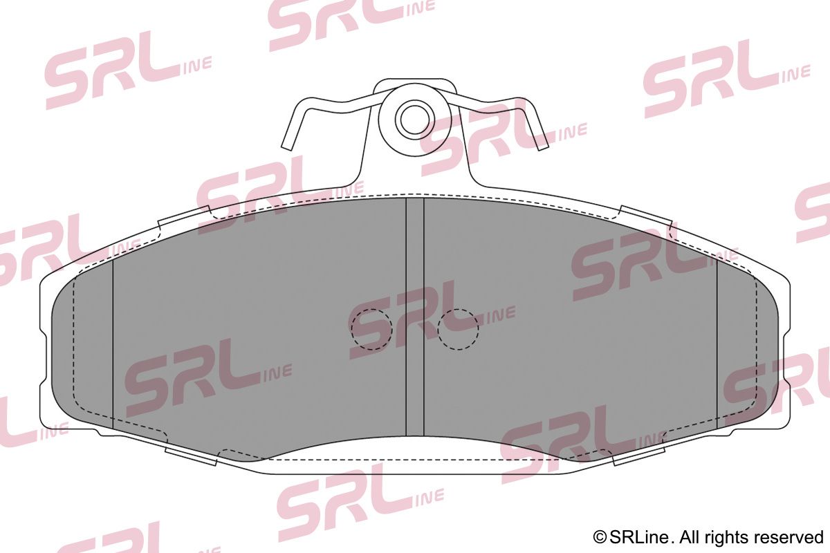 SRLINE S70-0011 Brake pad set, disc brake