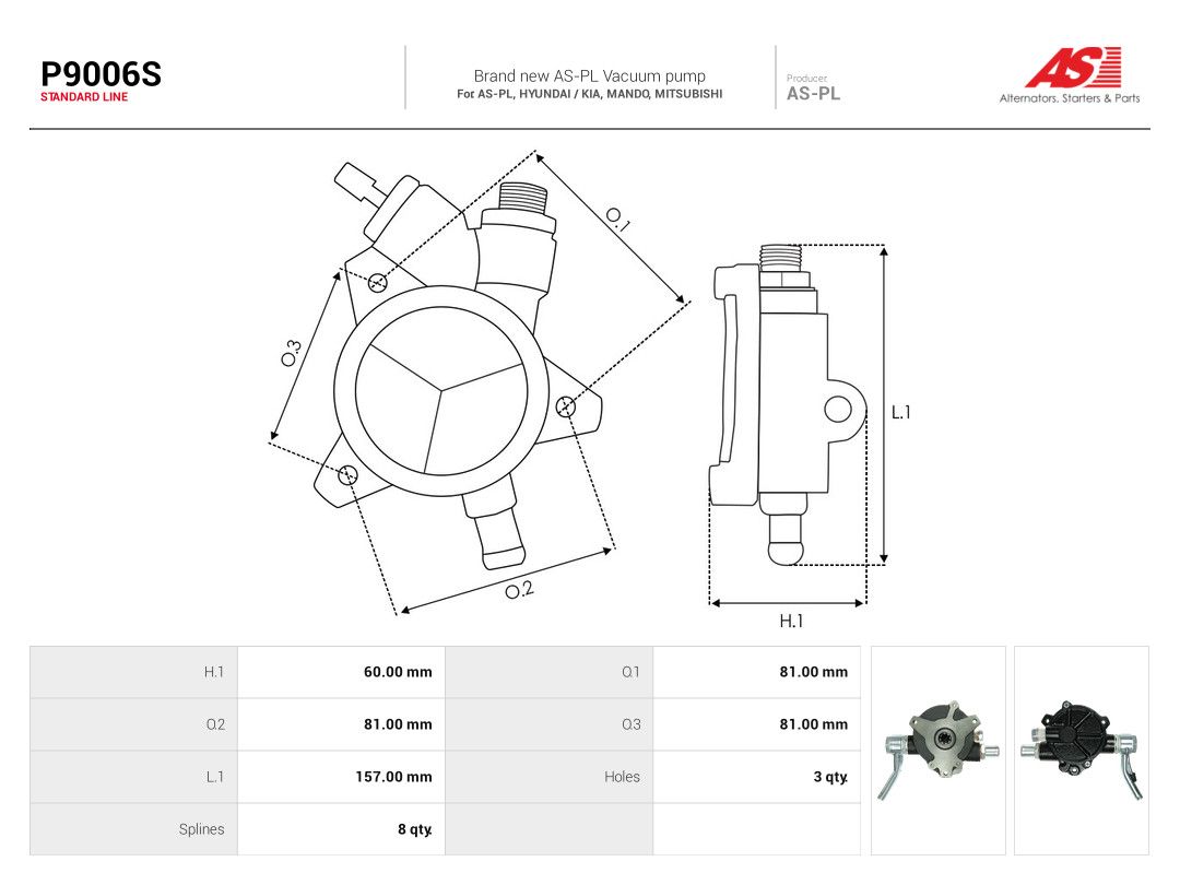 Vacuum Pump, braking system-2