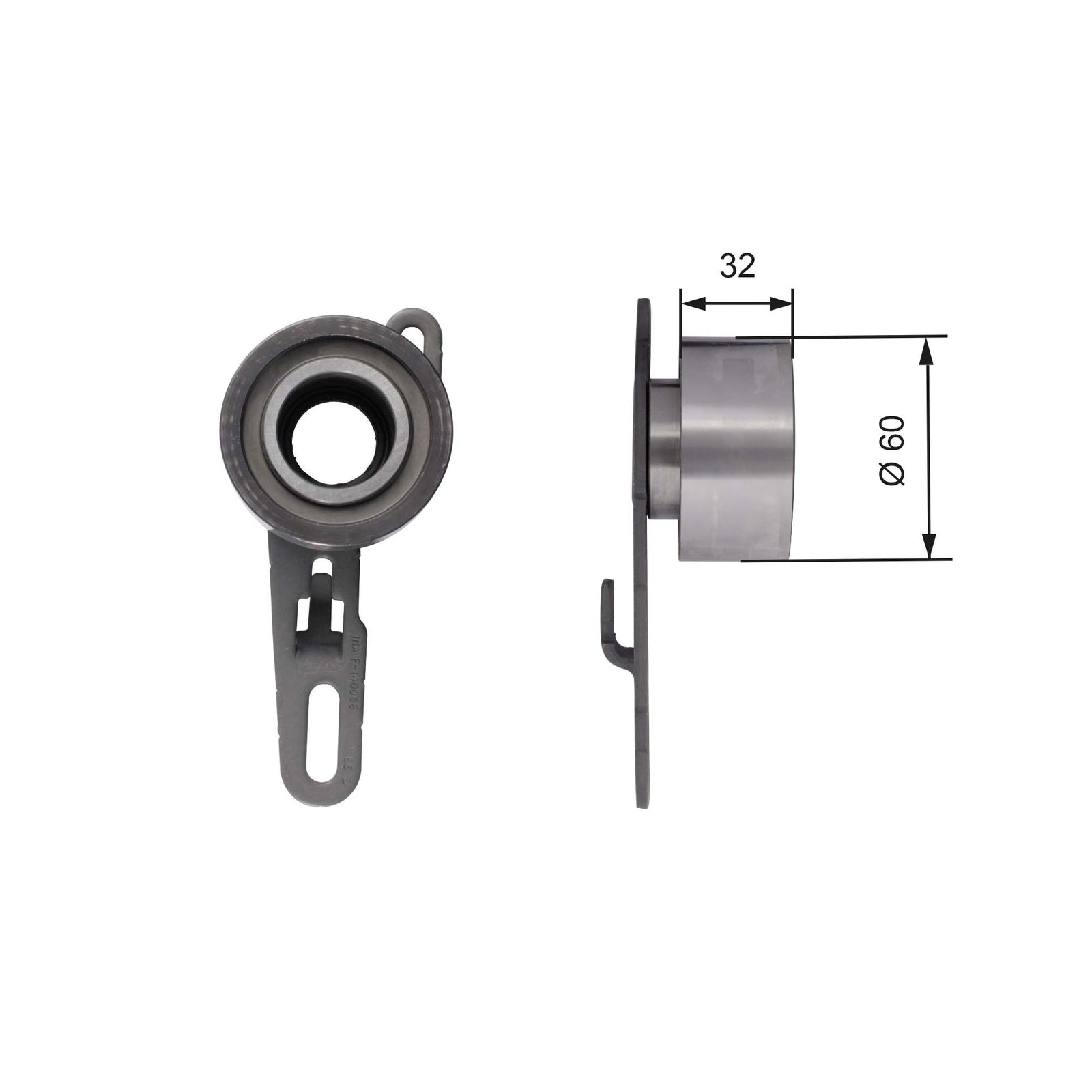 GATES T41150 Tensioner pulley, timing belt