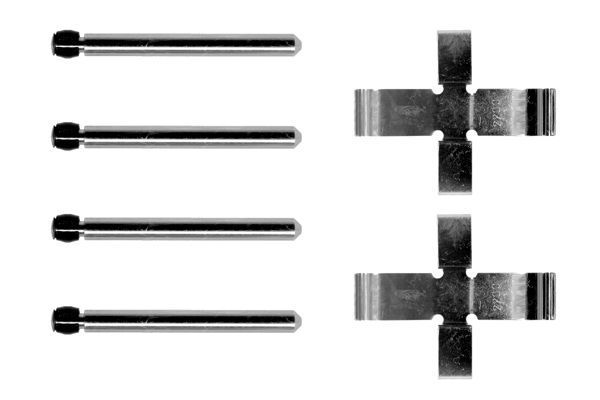 Accessory Kit, disc brake pad-main
