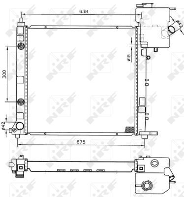 Radiator, engine cooling-4
