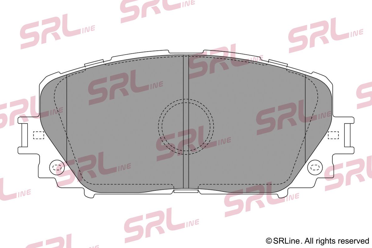 SRLINE S70-0502 Brake pad set, disc brake