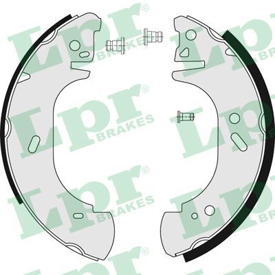 LPR 06750 Brake shoe set