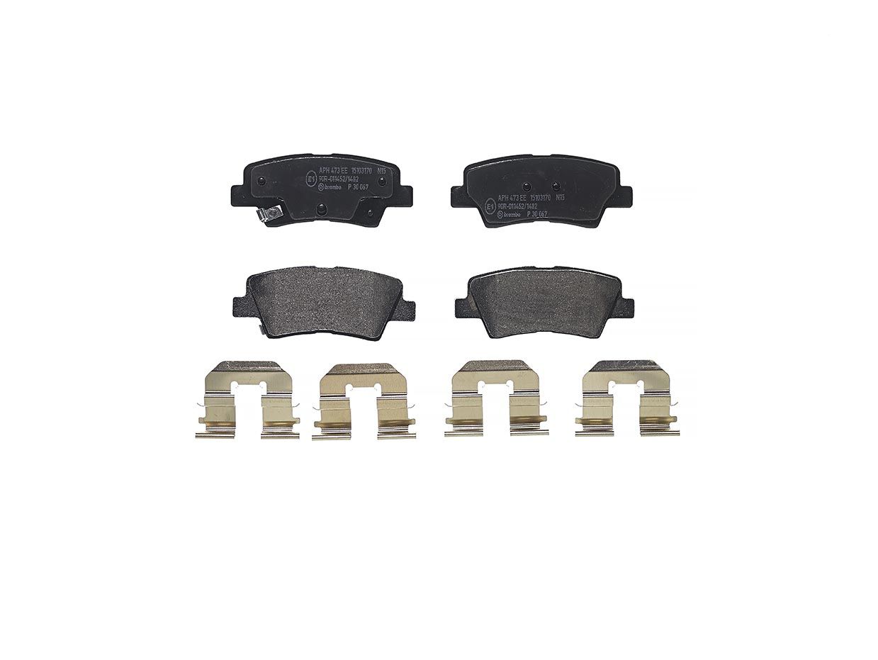 BREMBO P 30 067 Brake pad set, disc brake