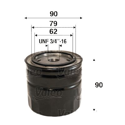 VALEO 586088 Oil filter