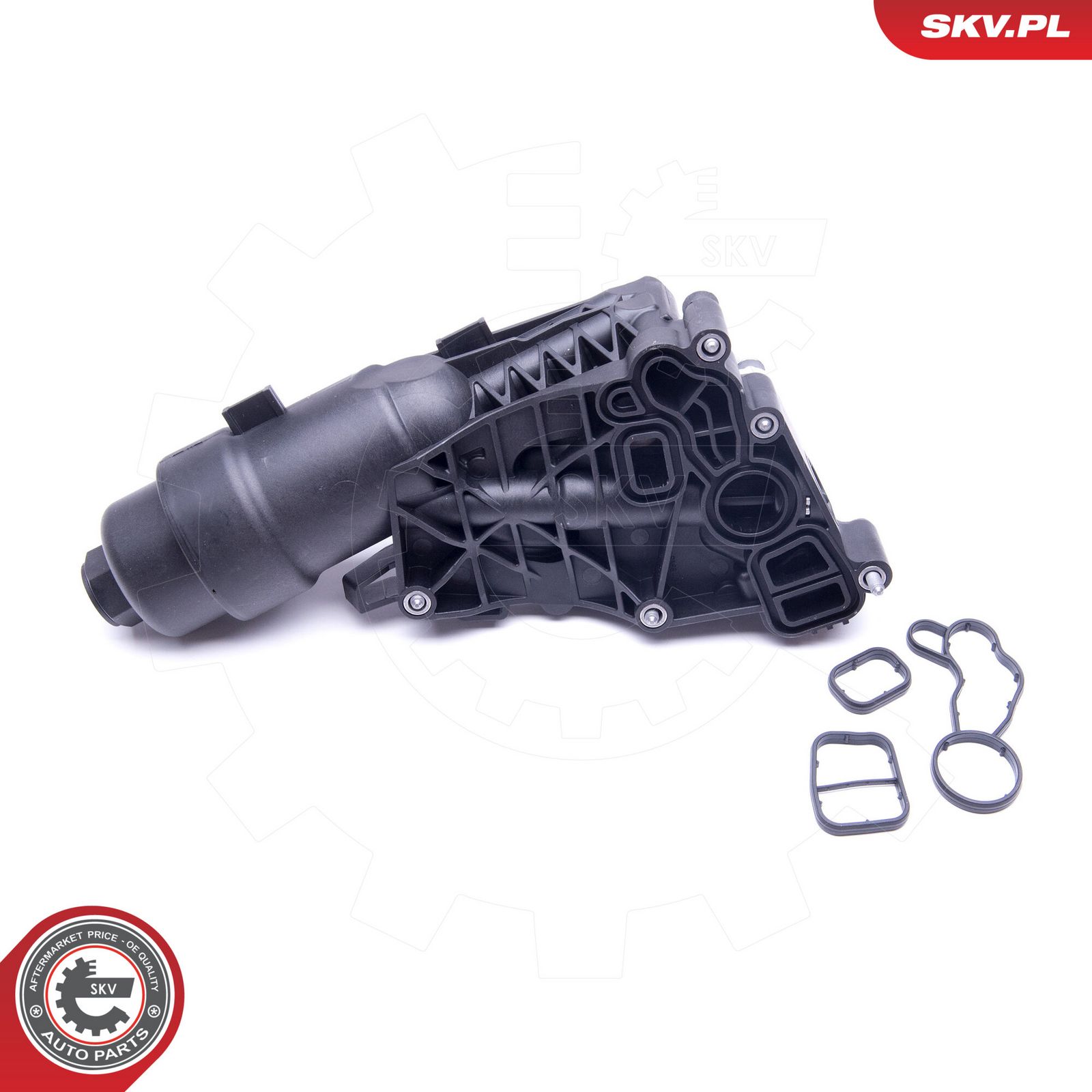 Oil Cooler, engine oil-7