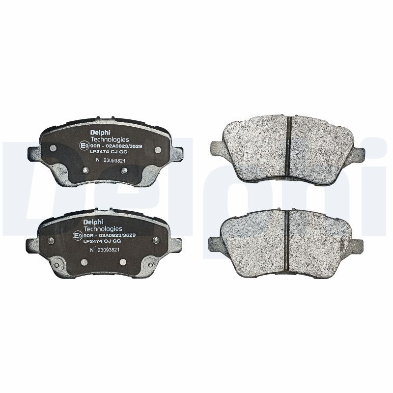 DELPHI LP2474 Brake pad set, disc brake