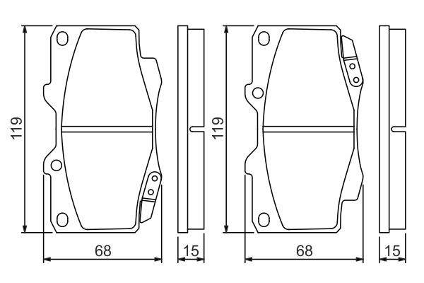 Brake Pad Set, disc brake-5
