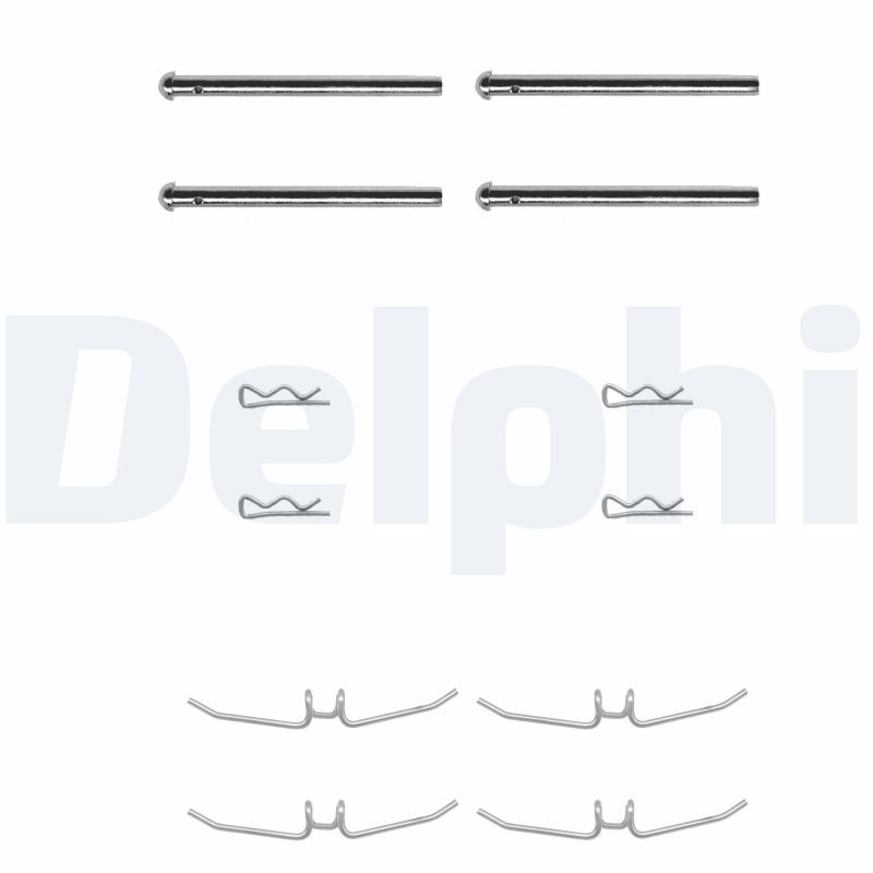 DELPHI LX0001 Accessory kit, disc brake pad