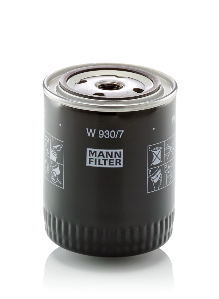 MANN-FILTER W 930/7 Alyvos filtras