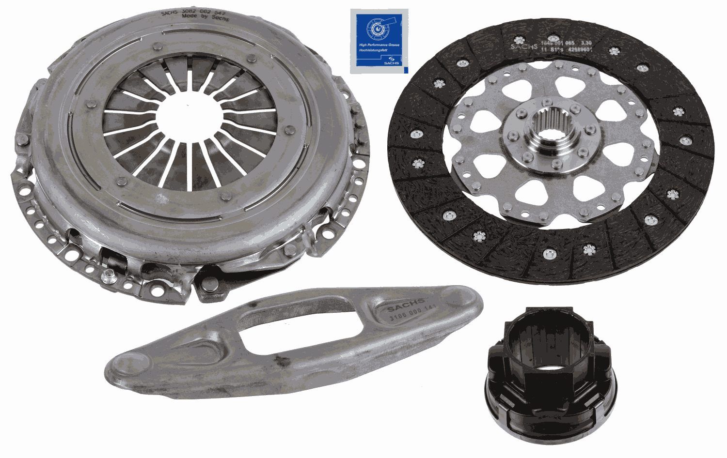 SACHS 3000 970 136 Clutch kit