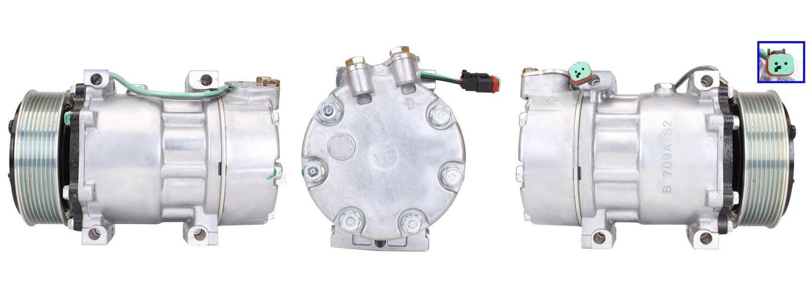 LUCAS ACP01077 Compressor, air conditioning