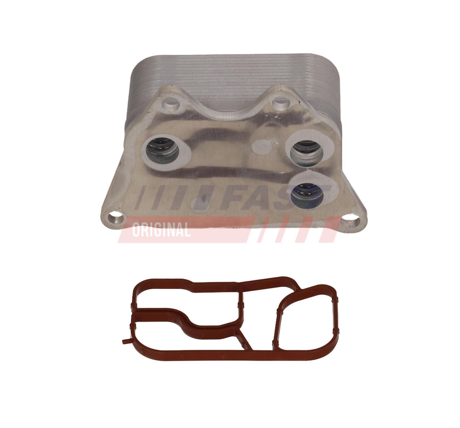 Oil Cooler, engine oil-3