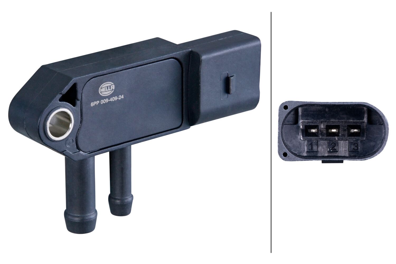 HELLA 6PP 009 409-241 Sensor, exhaust pressure