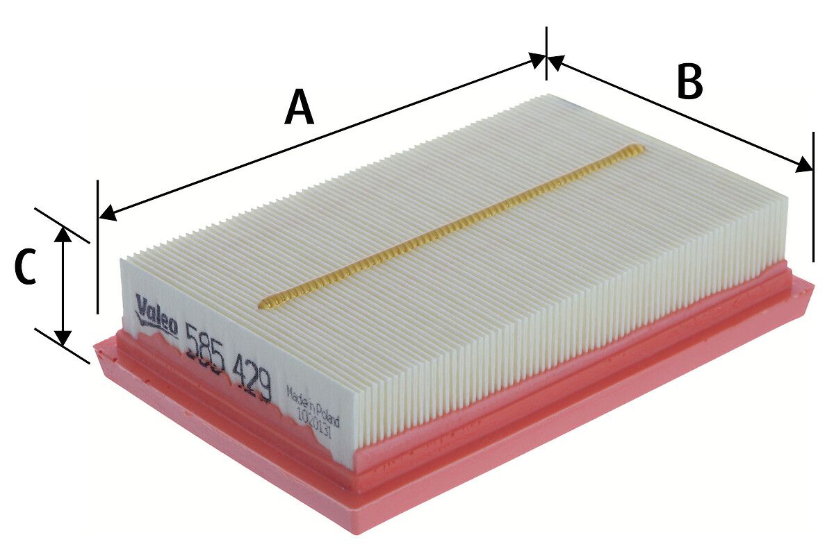 VALEO 585429 Air filter