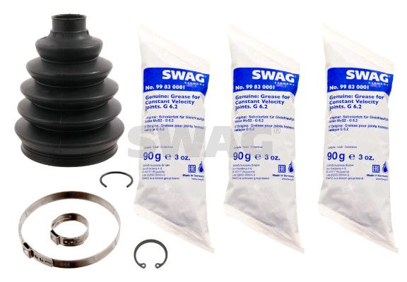 SWAG 20 92 9250 Bellow kit, drive shaft