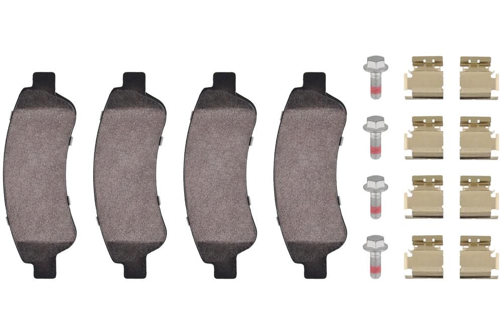 TOPRAN 722 613 Brake pad set, disc brake