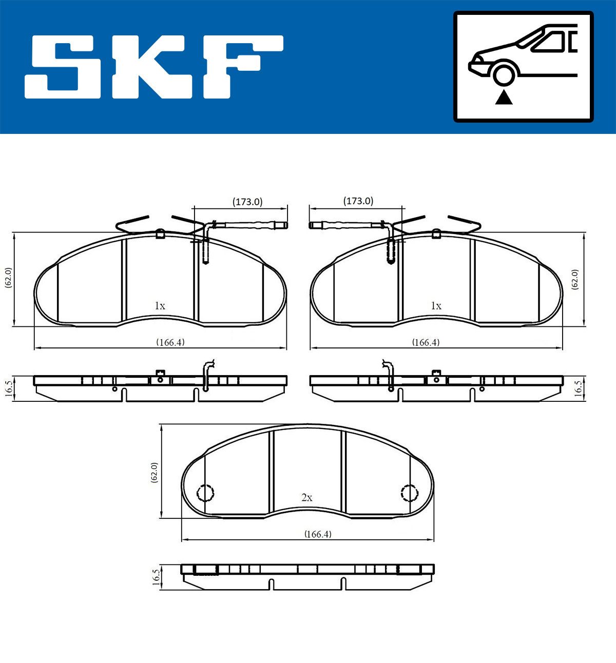 Brake Pad Set, disc brake-5