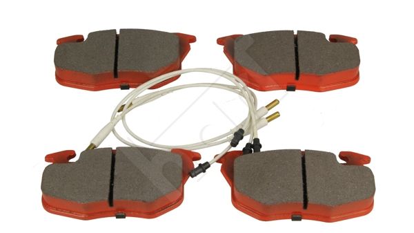 HART 223 792 Stabdžių trinkelių rinkinys, diskinis stabdys