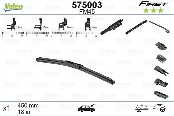 VALEO 575003 Wiper blade