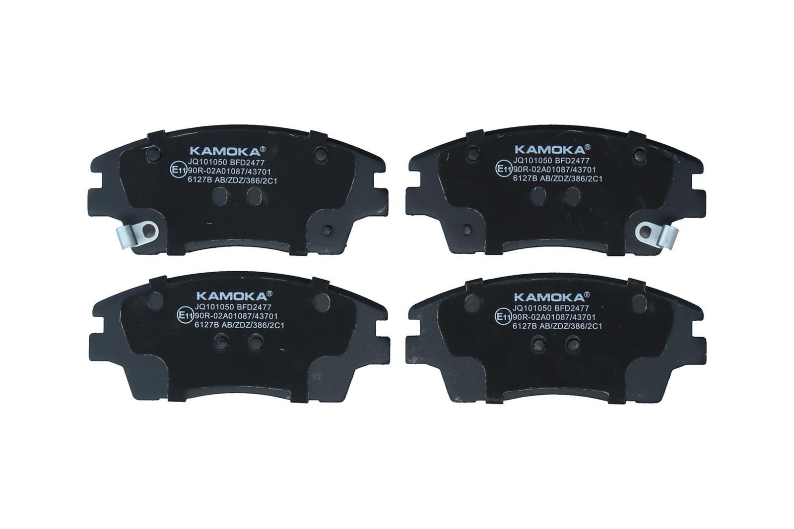 KAMOKA JQ101050 Brake pad set, disc brake