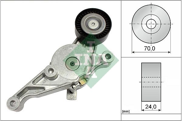 SCHAEFFLER INA 534 0151 10 Belt tensioner, v-ribbed belt
