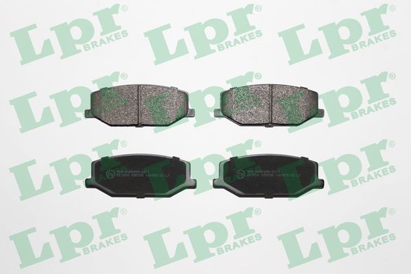 LPR 05P290 Brake pad set, disc brake