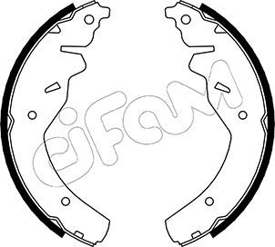 CIFAM 153-215 Brake shoe set