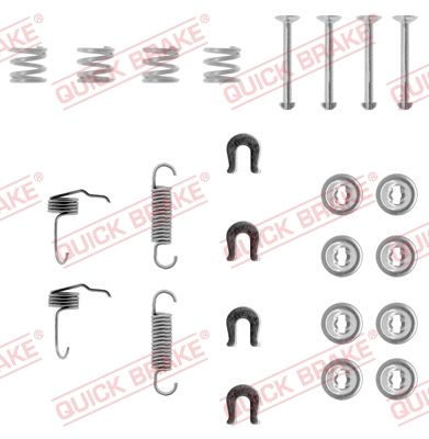 QUICK BRAKE 105-0655 Accessory kit, brake shoes