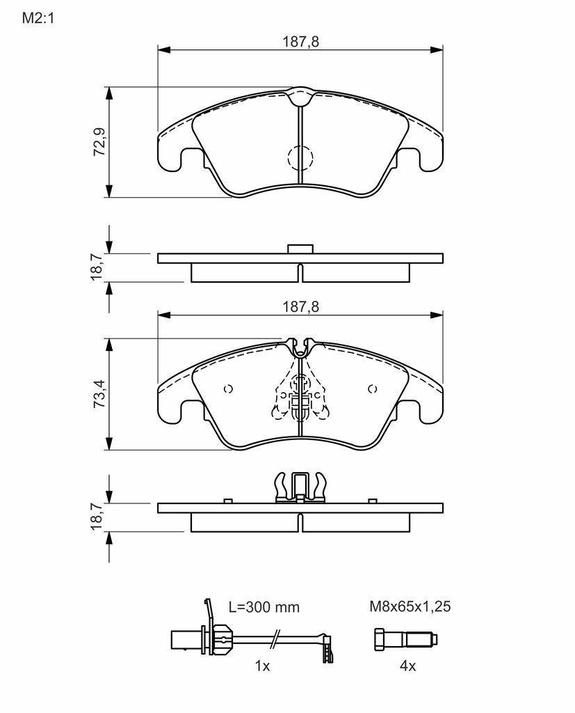 Brake Pad Set, disc brake-6