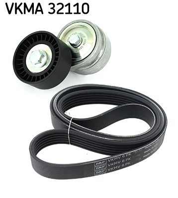 SKF VKMA 32110 V-ribbed belt set