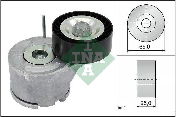 SCHAEFFLER INA 534 0455 10 Belt tensioner, v-ribbed belt