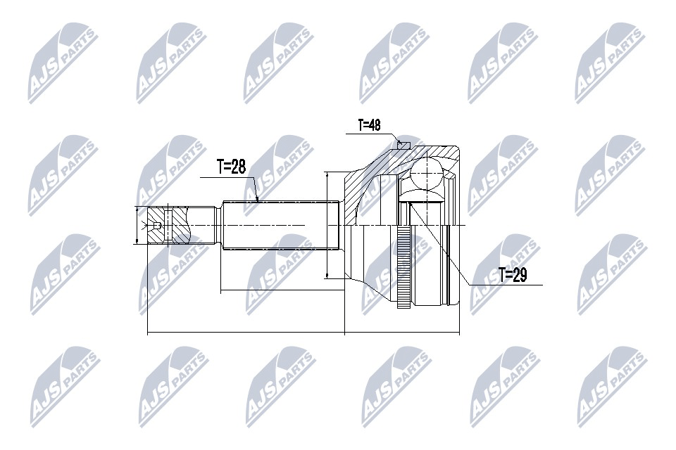 Joint Kit, drive shaft-1