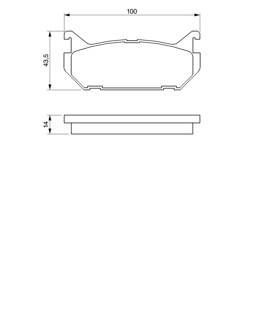 Brake Pad Set, disc brake-6