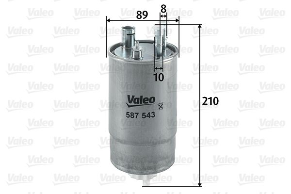 VALEO 587543 Fuel filter