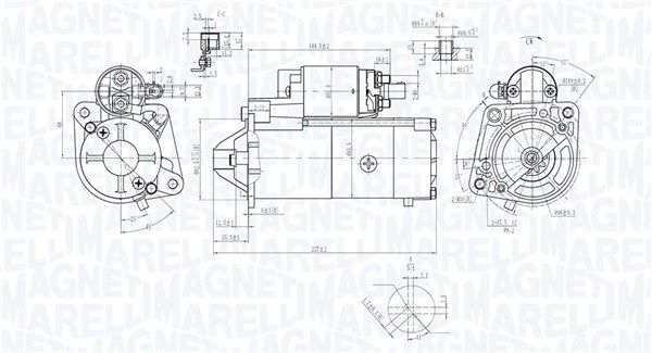 MAGNETI MARELLI 063721454010 Starter