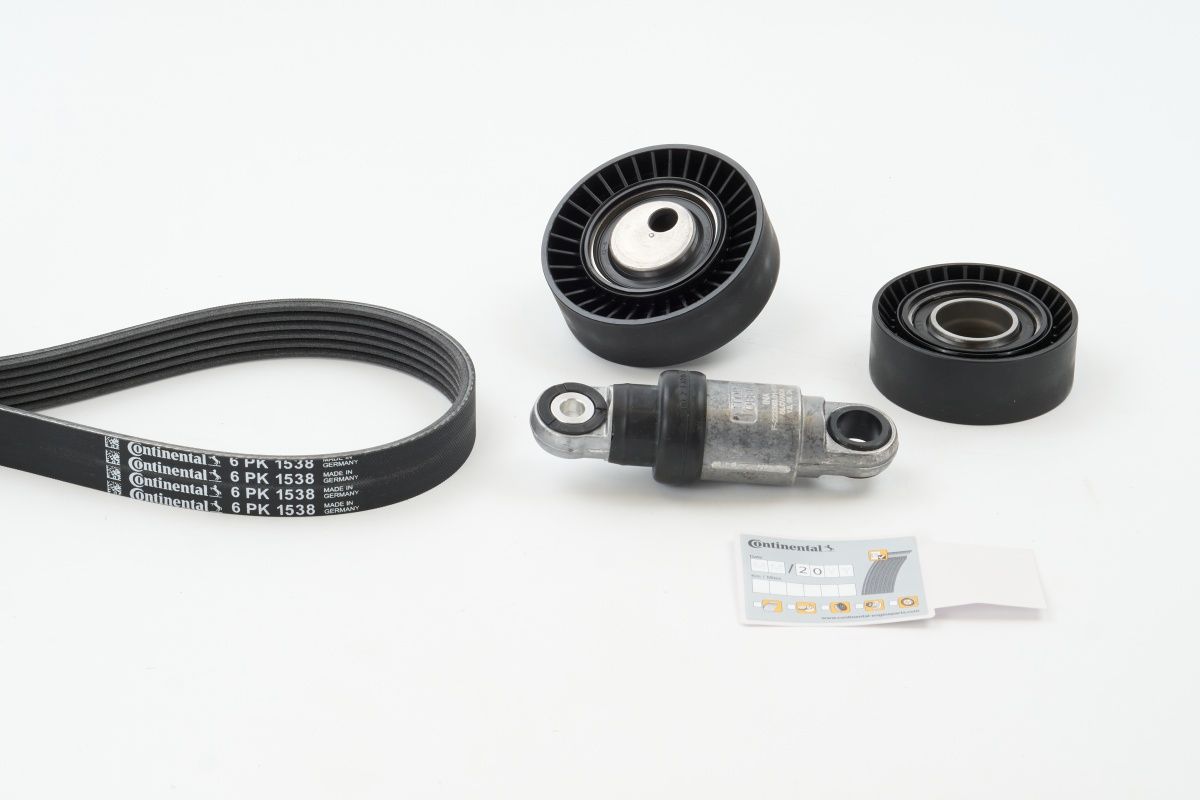 CONTINENTAL CTAM 6PK1538K2 V-ribbed belt set