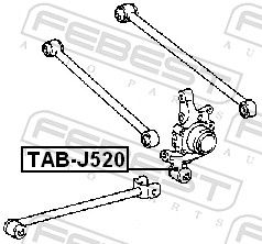 Mounting, control/trailing arm-1