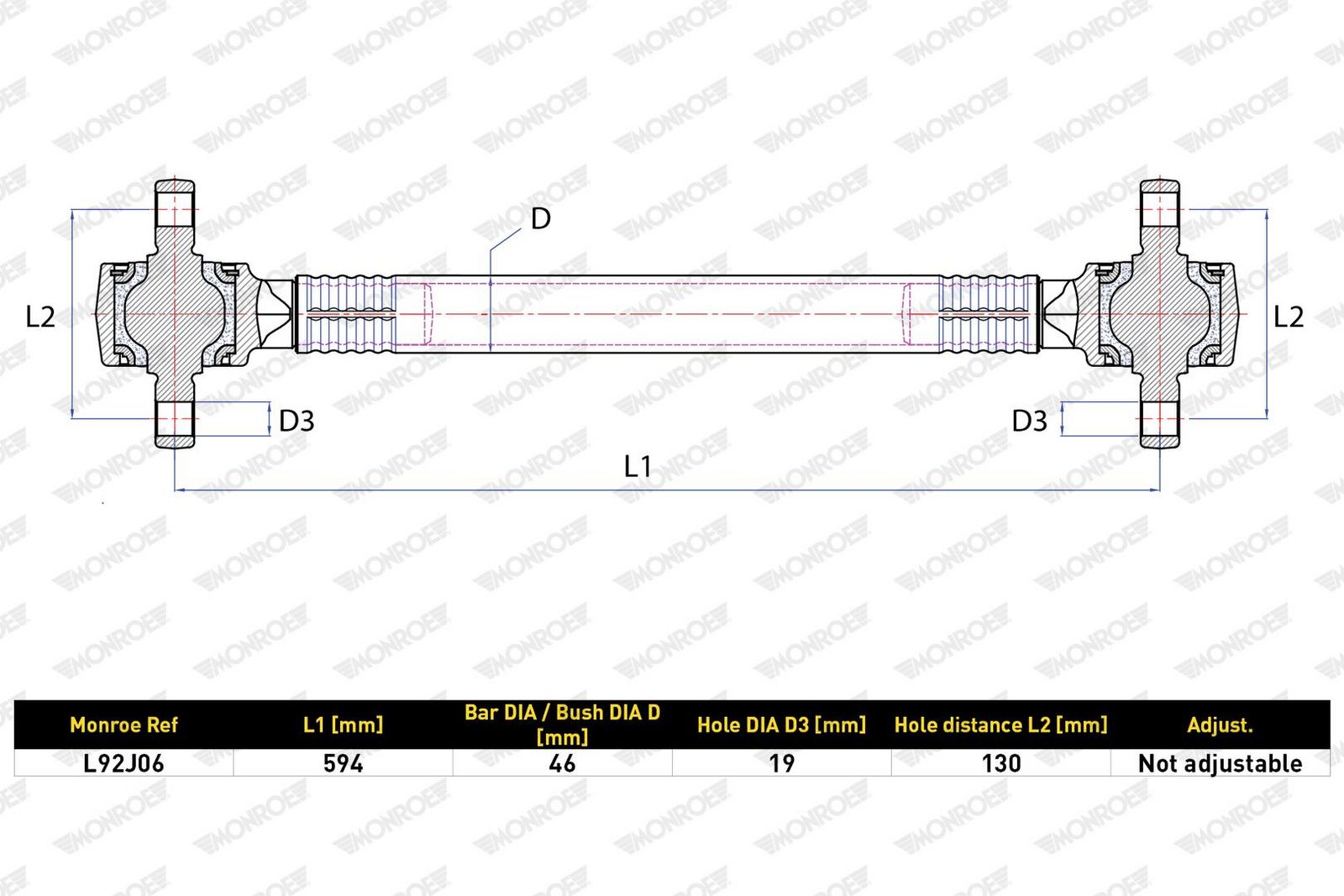 Control/Trailing Arm, wheel suspension-1