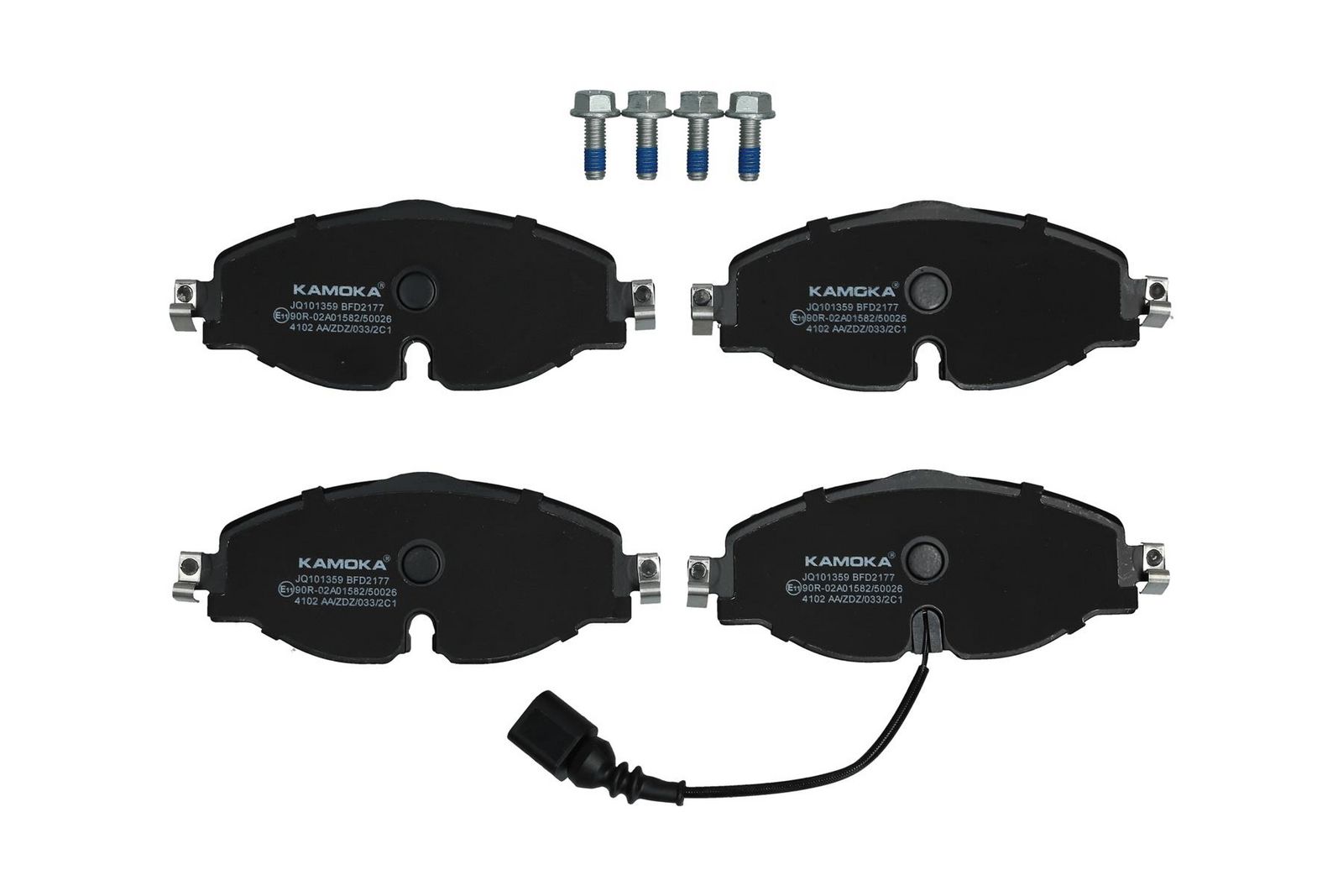 KAMOKA JQ101359 Brake pad set, disc brake