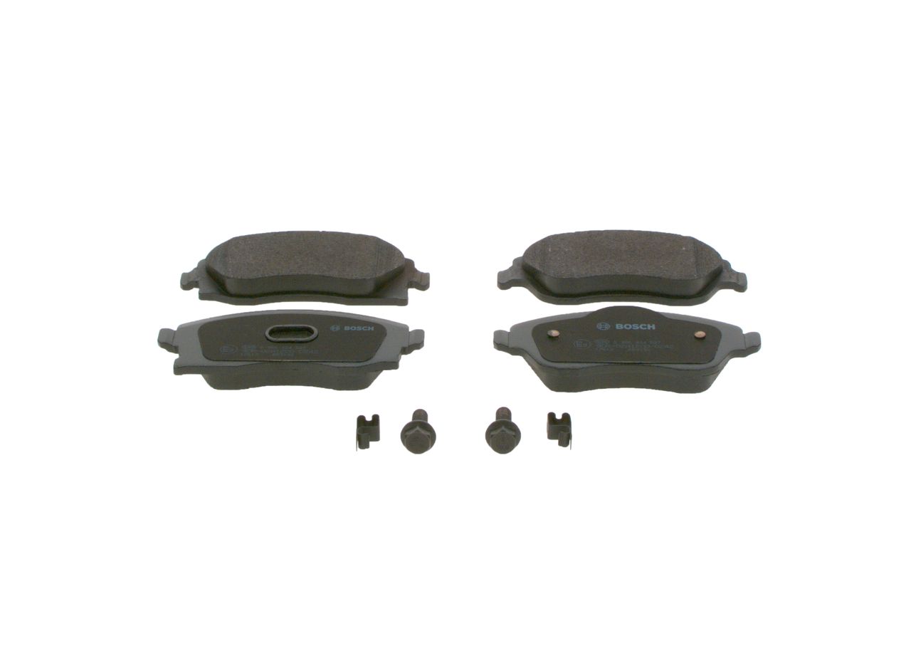 BOSCH 0 986 424 527 Stabdžių trinkelių rinkinys, diskinis stabdys