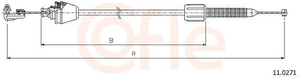 COFLE 92.11.0271 Accelerator cable