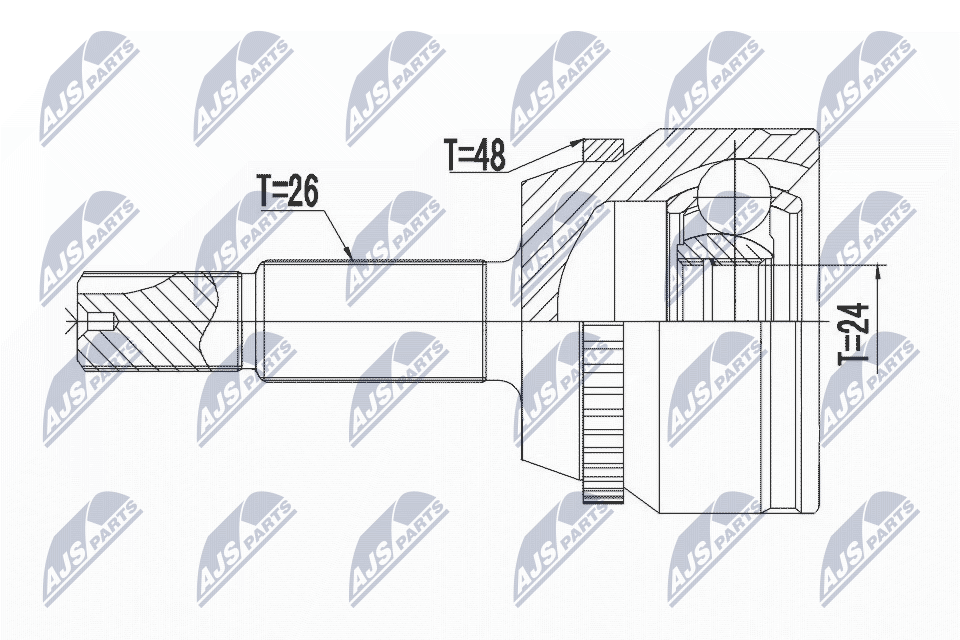 Joint Kit, drive shaft-1