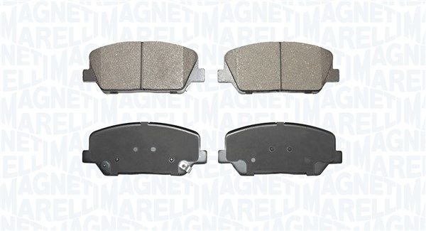 MAGNETI MARELLI 363916060900 Brake pad set, disc brake