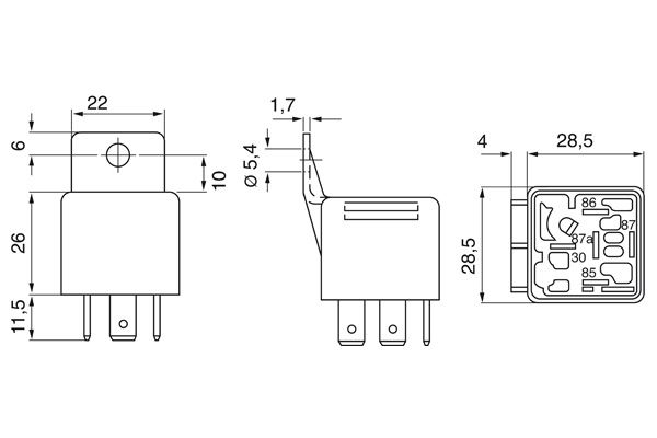 Relay, main current-5