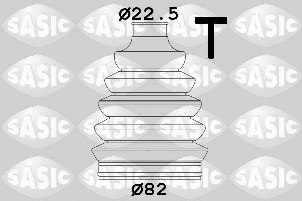 SASIC 1904045 Bellow kit, drive shaft