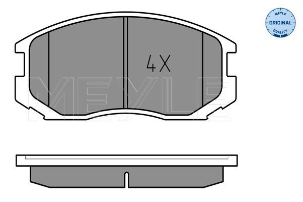 Brake Pad Set, disc brake-1