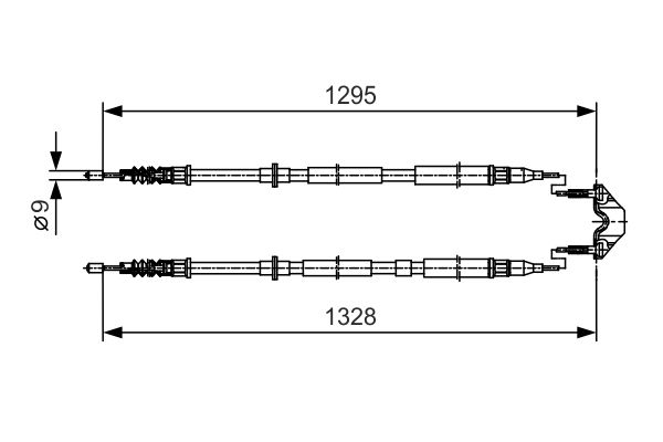 Cable Pull, parking brake-4