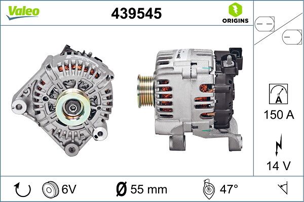VALEO 439545 Alternator